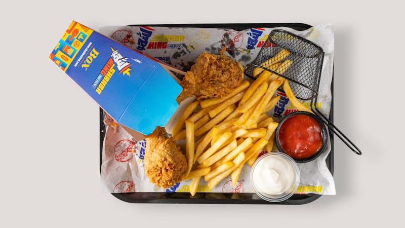 Classic Hot Chicken Combo meal with fries and drink